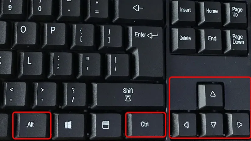 màn hình máy tính bị ngược 3