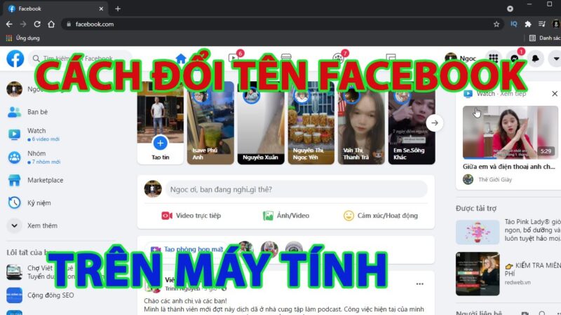 Cách Đổi Tên Facebook Bằng Máy Tính Chi Tiết, Nhanh Chóng Và An Toàn 2024