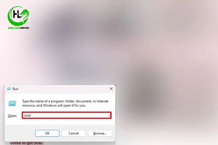 Chạy Command Prompt với quyền quản trị viên để sửa lỗi hệ thống