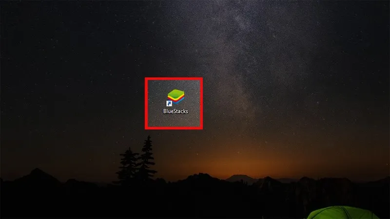 Vào ứng dụng Bluestacks