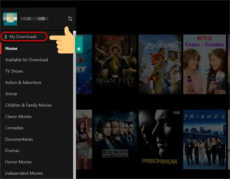 Tận hưởng các film đã tải về tại My Download