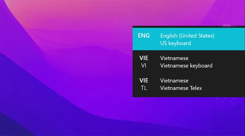 Cấu hình phím tắt Ctrl + Shift trong phần mềm gõ tiếng Việt Unikey
