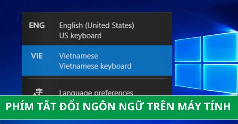 Tùy chọn Change Key Sequence để thiết lập tổ hợp phím chuyển đổi ngôn ngữ