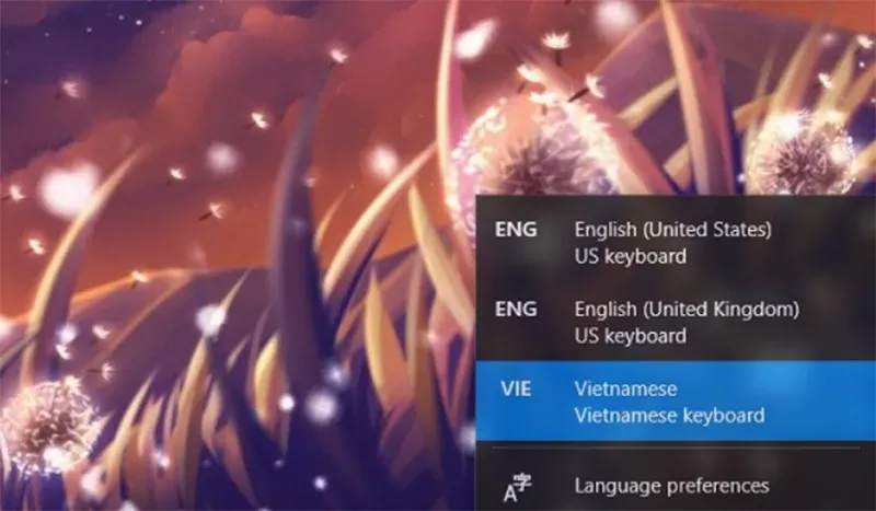 Phím tắt Control + Spacebar để đổi ngôn ngữ nhập trên hệ điều hành macOS