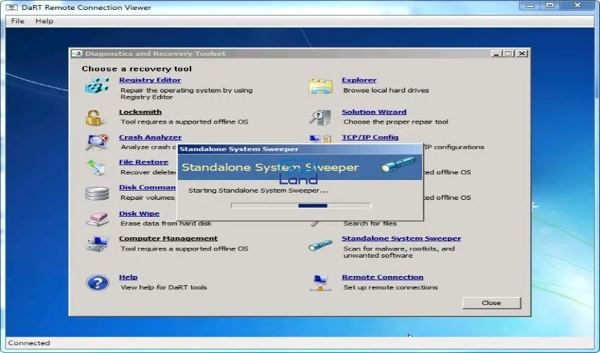 Microsoft DaRT - Bộ công cụ chẩn đoán và khôi phục hệ thống