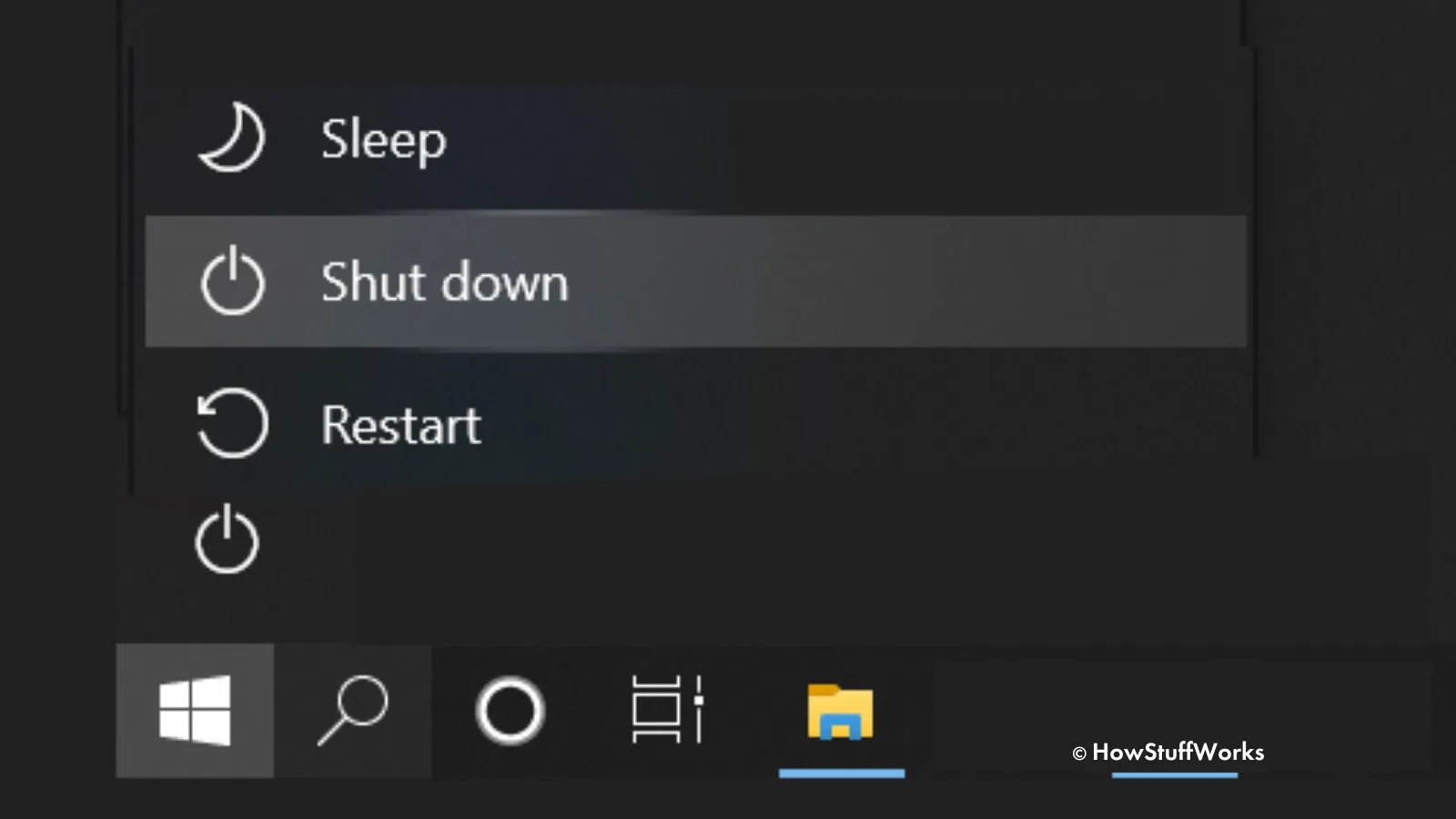 Hướng dẫn allintitle:cách restart máy tính qua Menu Start trên Windows