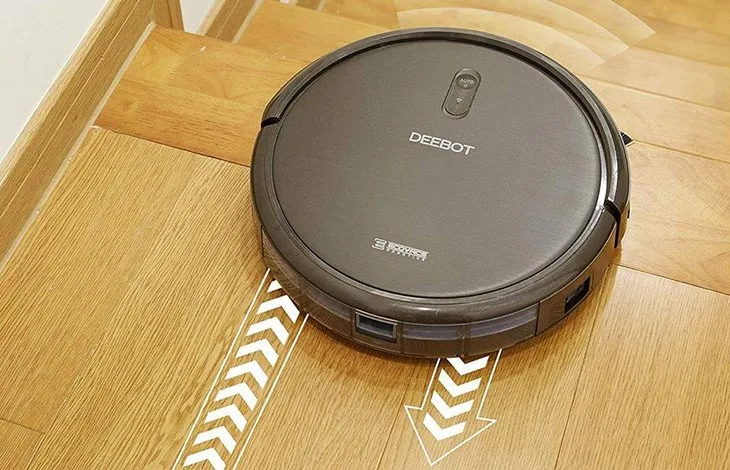 Robot hút bụi cảm biến thông thường có chế độ chống rơi cầu thang an toàn, giống như các biện pháp bảo hộ khi làm vệ sinh