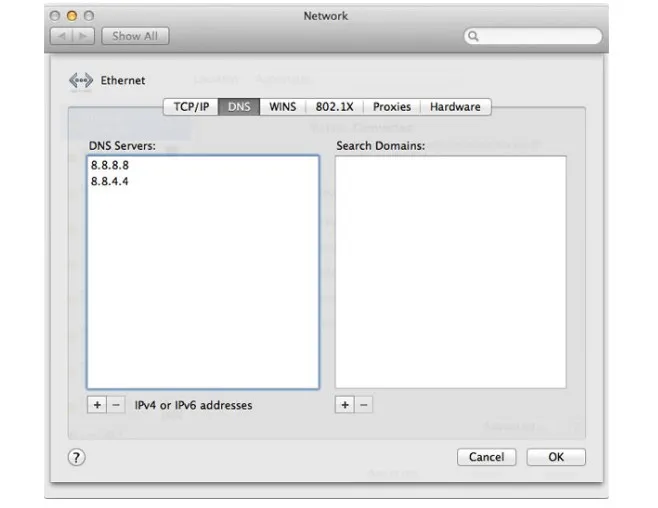 Hướng dẫn sử dụng DNS Public từ Google để bỏ chặn truy cập web