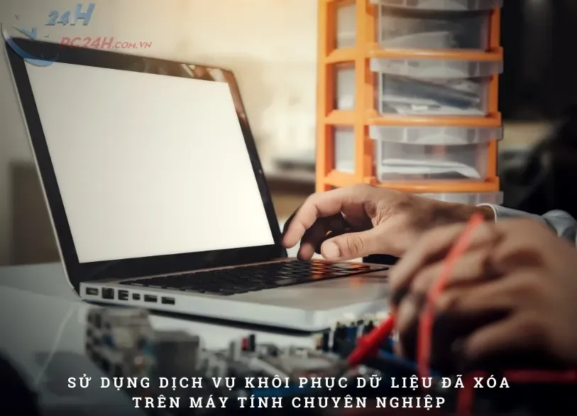 Lựa chọn dịch vụ khôi phục dữ liệu chuyên nghiệp khi ổ cứng bị hỏng vật lý hoặc mất dữ liệu phức tạp.