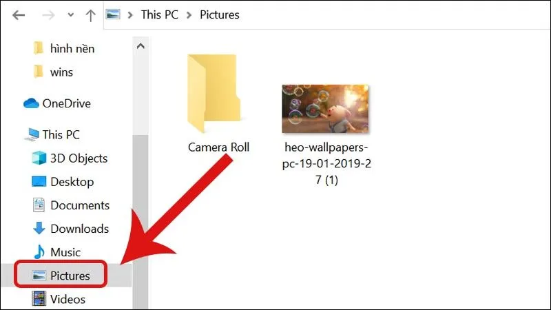 Mở hình ảnh đã tải về máy tính để chuẩn bị thiết lập làm hình nền máy tính