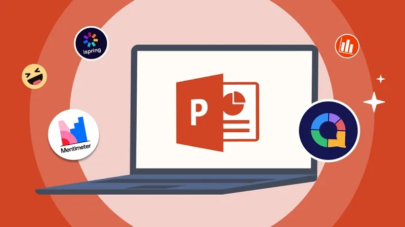 Người dùng làm việc linh hoạt trên PowerPoint thông qua laptop và điện thoại, minh họa lý do cần allintitle:cách tải powerpoint về máy tính