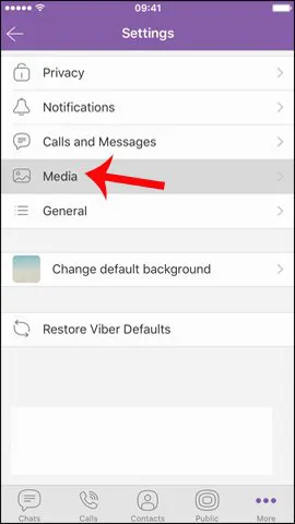 Cách tắt tính năng đồng bộ ảnh Viber trên điện thoại và máy tính (3)