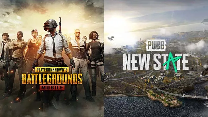 Bản đồ Erangel trong PUBG Mobile: New State, minh họa luật chơi Battle Royale cơ bản