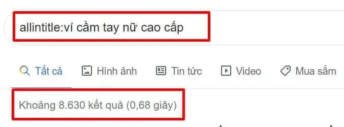 Hình ảnh minh họa kết quả 