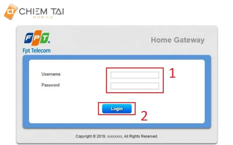 Giao diện đăng nhập web router (192.168.1.1) cần thiết để cấu hình tối ưu hóa tốc độ khi vào wifi trên máy tính