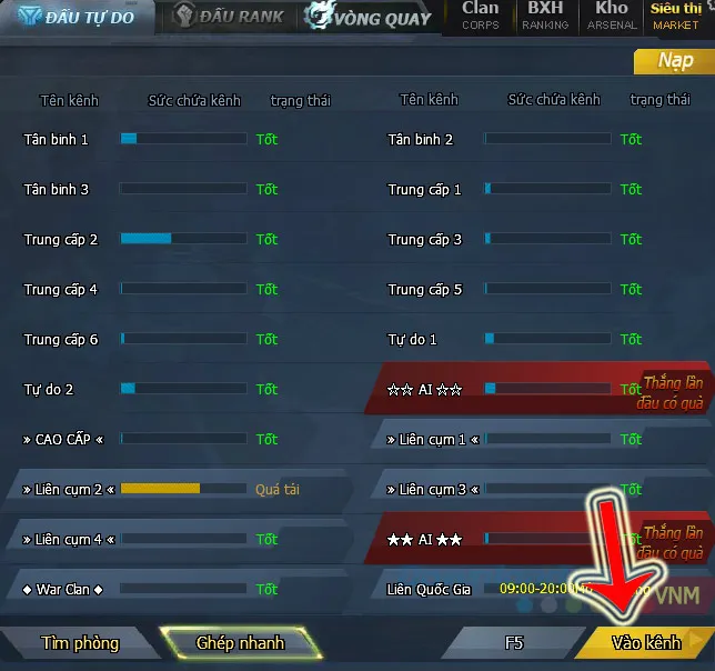 Hoàn Thành Thiết Lập Và Sẵn Sàng Vào Phòng Chơi Bằng Client, Tận Hưởng Trải Nghiệm Cách Chơi Truy Kích Trên Máy Tính Tốt Nhất