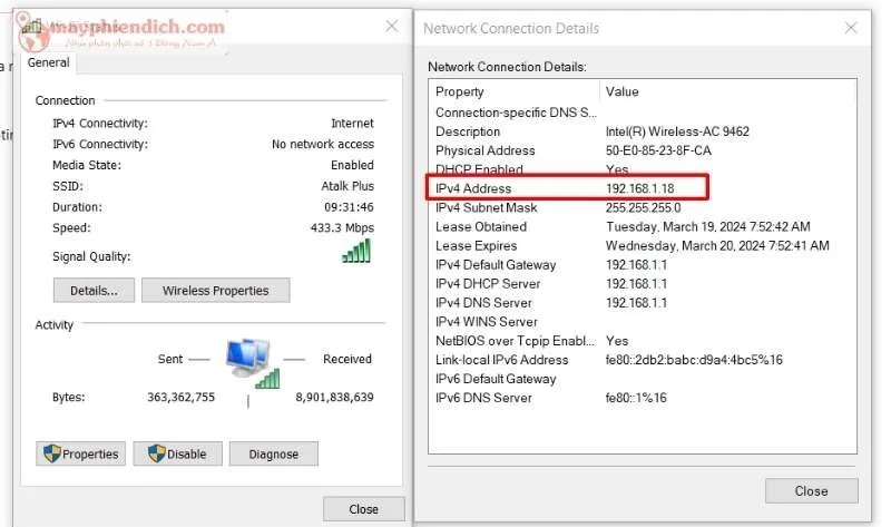 Truyền dữ liệu giữa 2 máy tính bằng WIFI