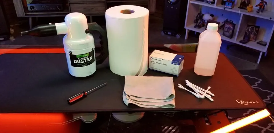 Vòng tay chống tĩnh điện và các dụng cụ vệ sinh RAM