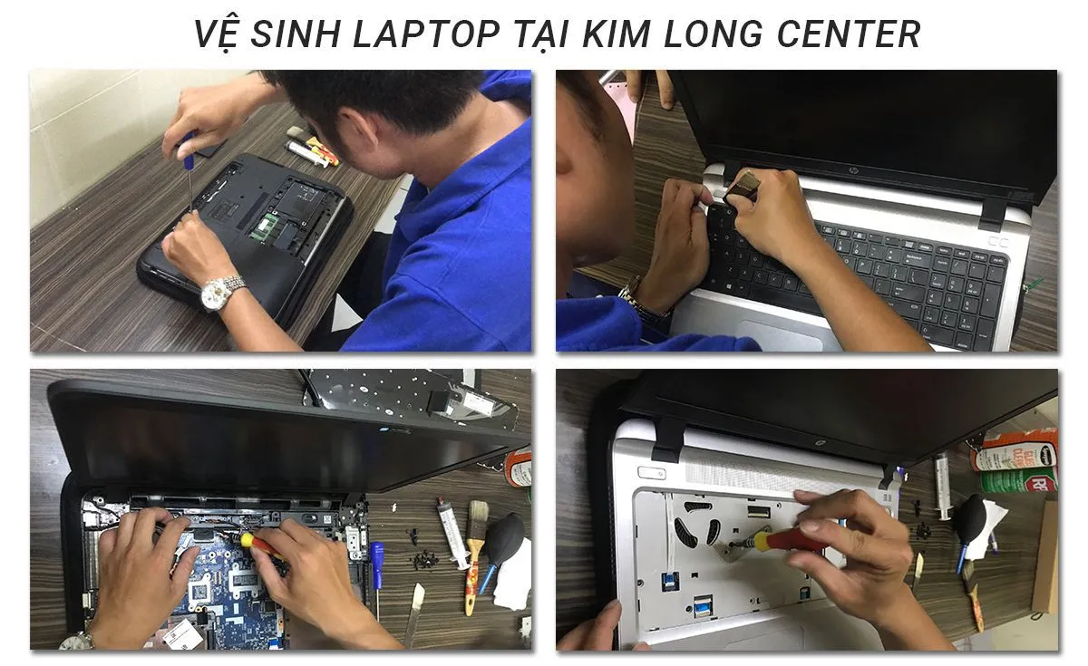 Vệ sinh laptop định kỳ, tháo lắp vỏ máy và làm sạch quạt tản nhiệt giúp máy tính mượt hơn