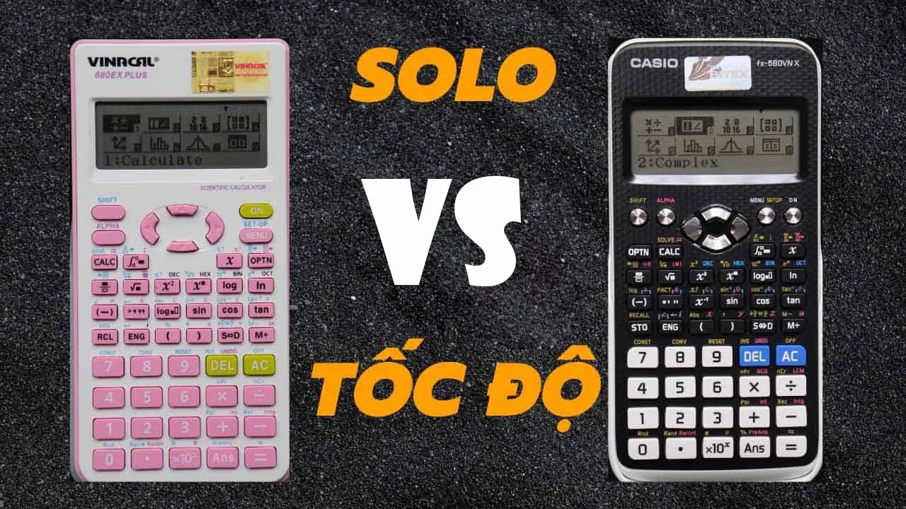 So sánh trực quan sự khác biệt giữa Casio fx-580VNX và Vinacal 680EX Plus khi thực hiện cách tính lim bằng máy tính 580