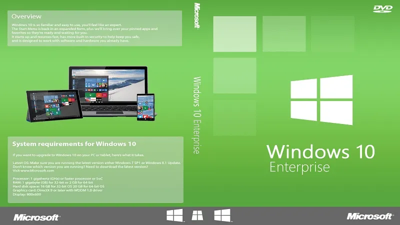 Windows 10 Enterprise là giải pháp bảo mật và quản lý toàn diện cho các tập đoàn lớn