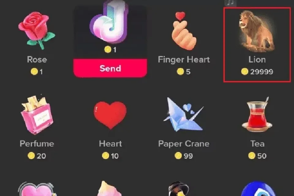 Sư tử trên TikTok