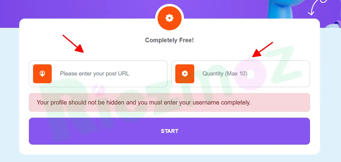 Web tăng tim TikTok miễn phí
