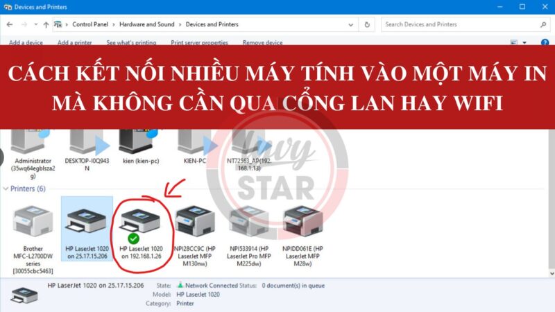 Cách Kết Nối Máy In Với Nhiều Máy Tính: Hướng Dẫn Chi Tiết Từ A Đến Z