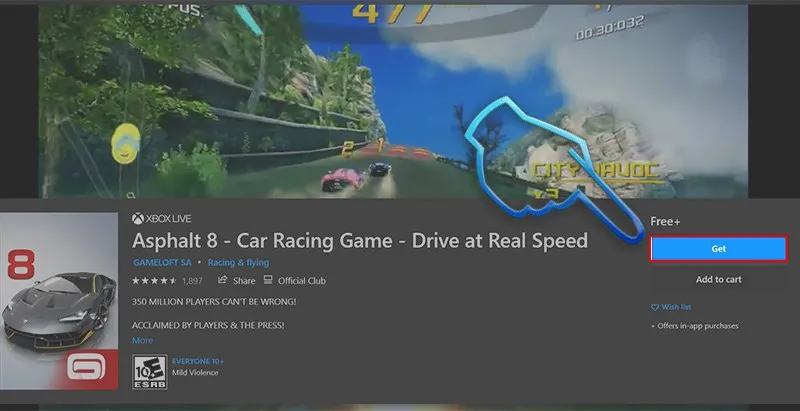 Cách tải Asphalt 8 trên máy tính