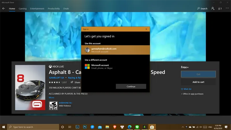 Cách tải Asphalt 8 trên máy tính