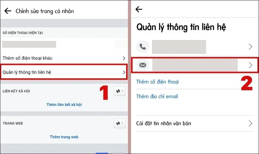 Truy cập Cài đặt & Quyền riêng tư để quản lý thông báo Facebook trên Gmail.