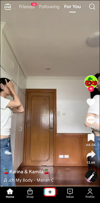 Thêm Chữ Vào TikTok: Tạo Video Mới Với Nút Cộng