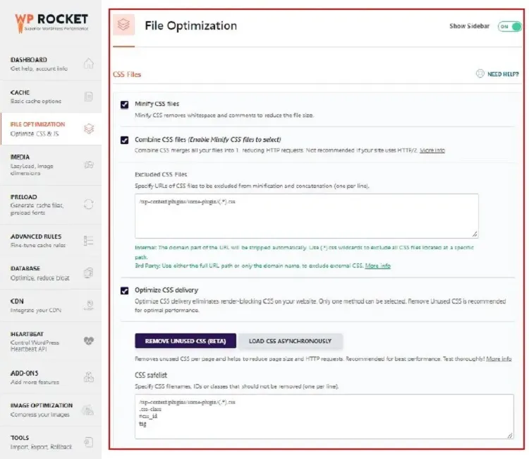 Tối ưu hóa tập tin (File Optimization) giúp giảm dung lượng tệp