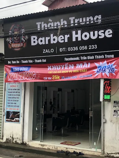 Thành Trung Barber House - Tiệm cắt tóc nam Tam Đa
