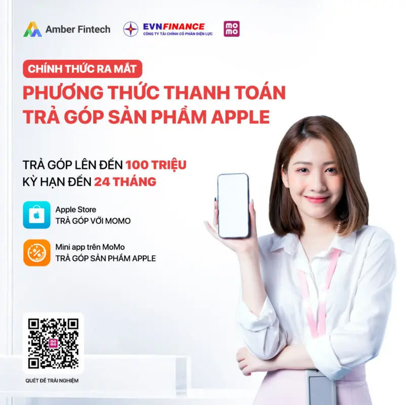 Hướng dẫn chi tiết chương trình Trả Góp Apple MoMo