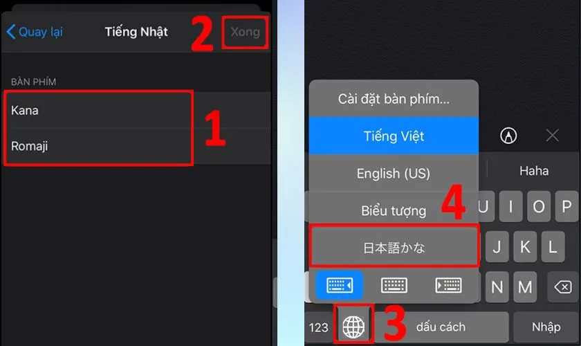 Cách cài bàn phím tiếng Nhật trên điện thoại iPhone