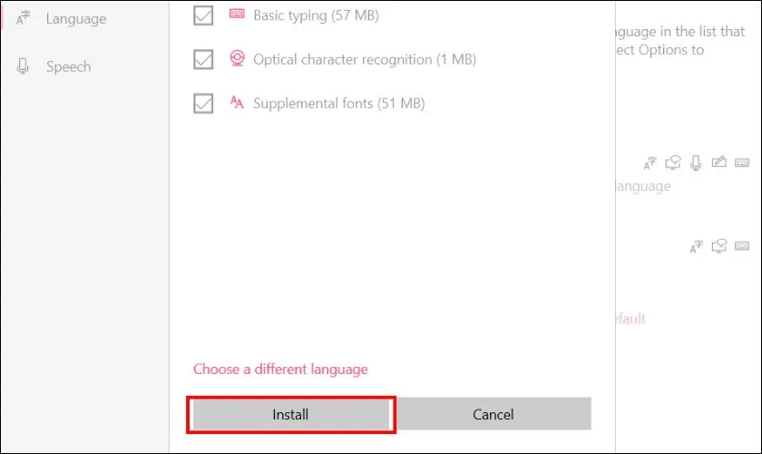Nhấn chọn Install