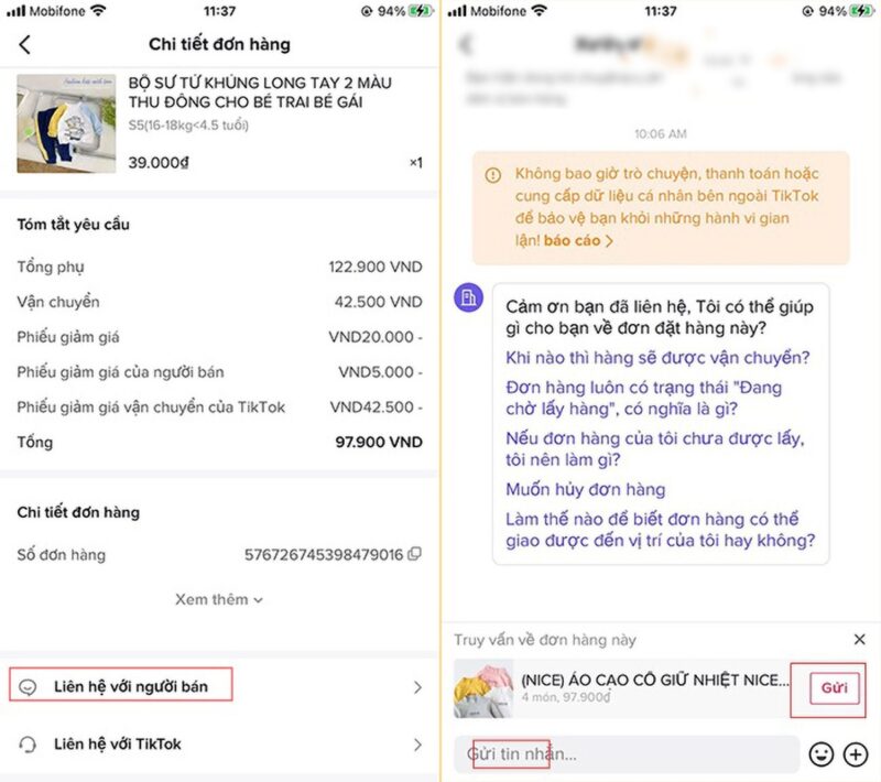 Cách Hủy Đơn Hàng Trên TikTok Khi Không Có Nút Hủy Hiệu Quả