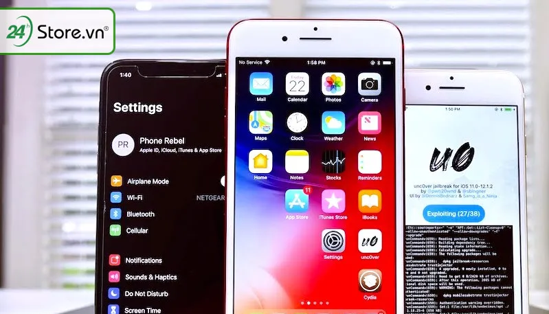 thiết bị tương thích để Jailbreak iOS 12.4 1