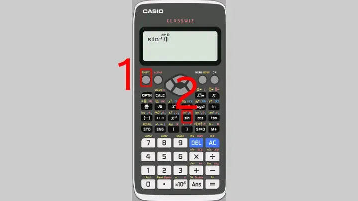 Cách Bấm Máy Tính Tính Sin
