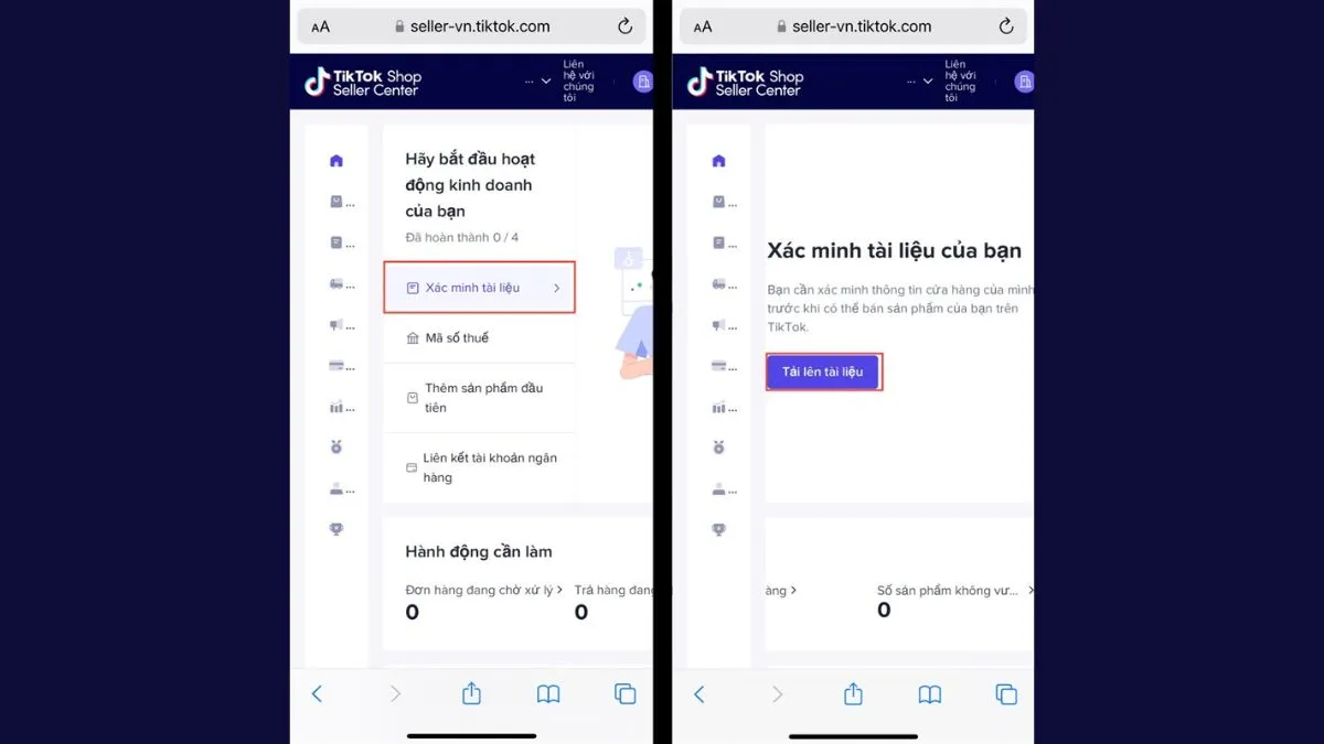 Cách đăng ký bán hàng trên TikTok Shop doanh nghiệp - bước 1
