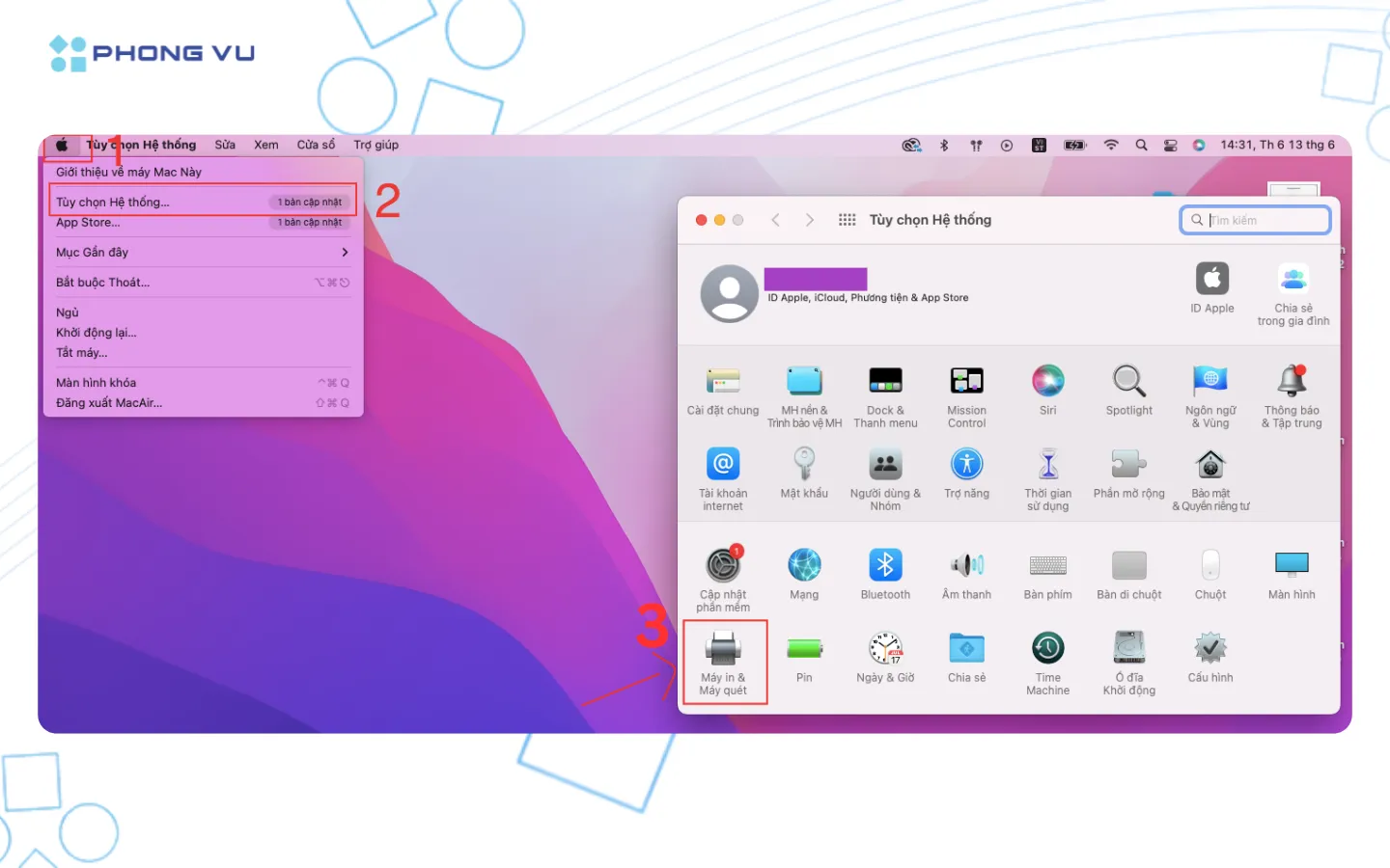 Cách cài đặt máy in có dây với MacBook