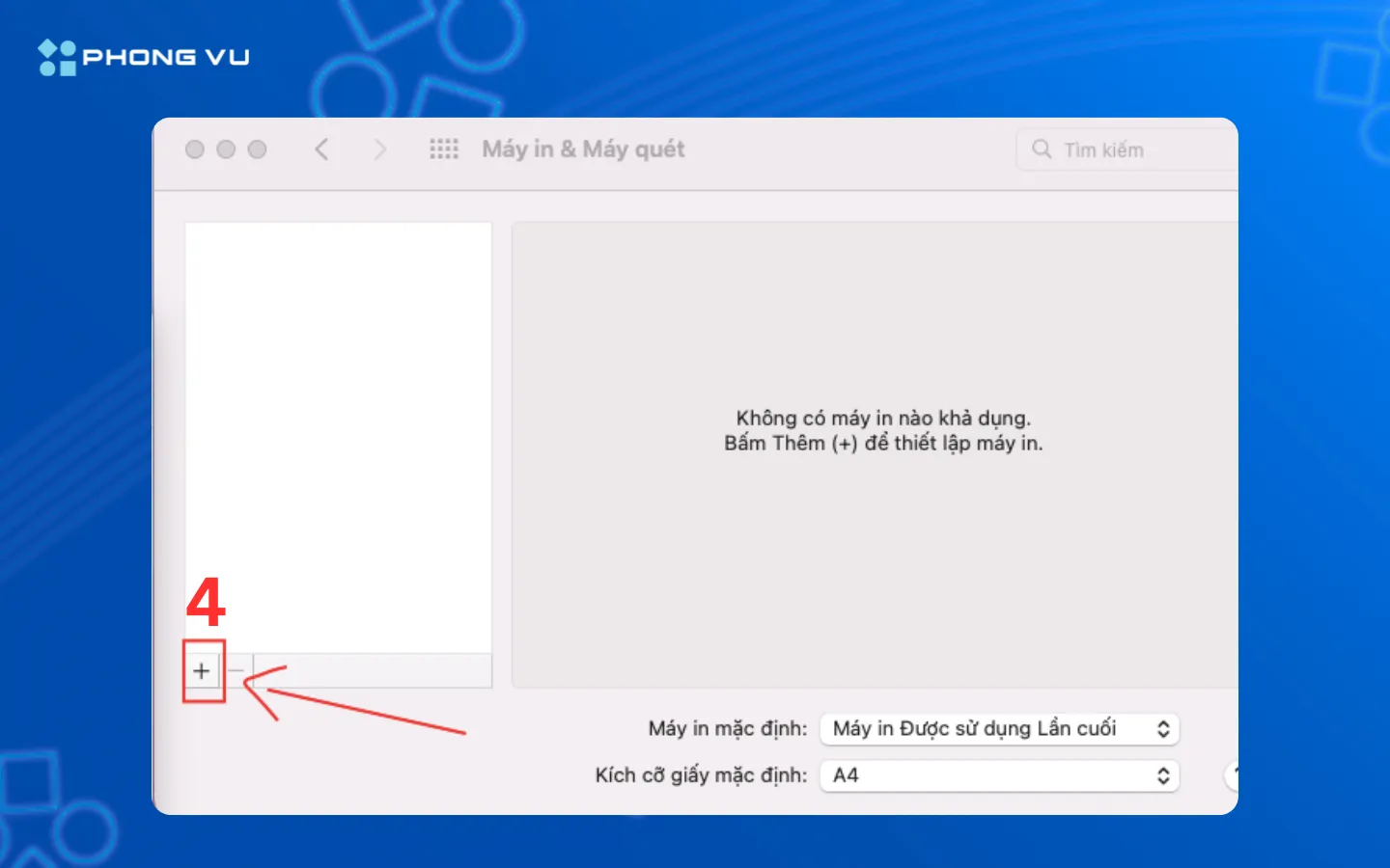 Cách cài đặt máy in không dây với MacBook qua Bluetooth