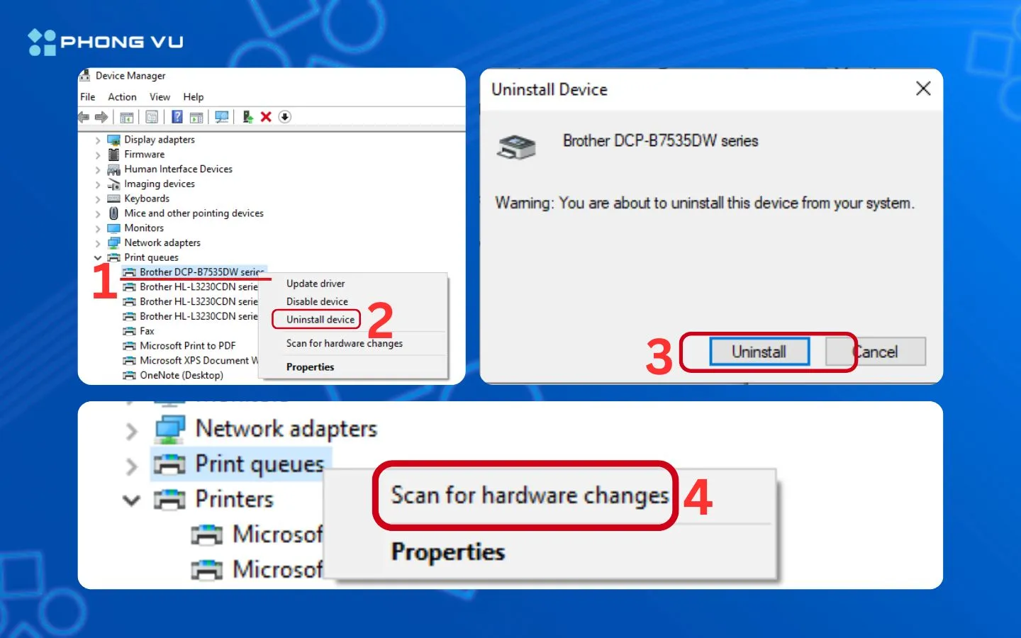 Sửa lỗi driver không khả dụng
