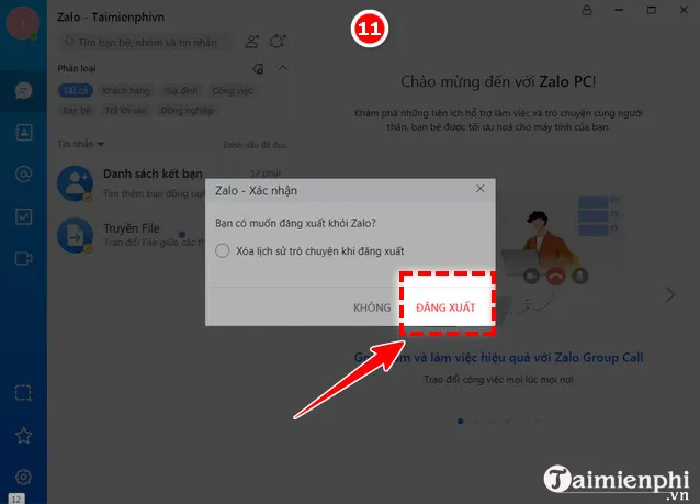 Tao tai khoan Zalo tren PC nhanh