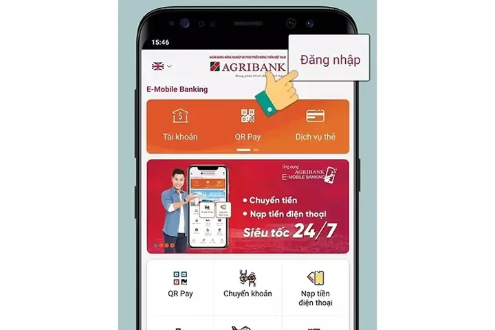 Đăng Ký Online Trên App Agribank E-mobile Banking