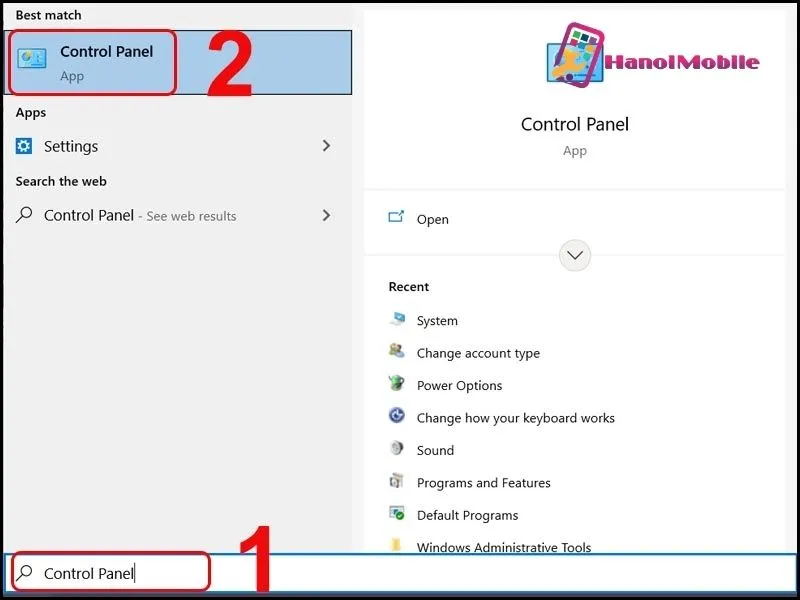 Cách đổi tên máy tính bằng Control Panel
