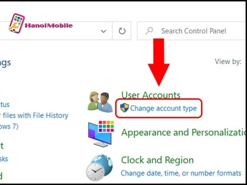Cách đổi tên máy tính bằng Control Panel