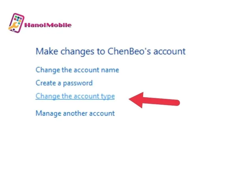 Đổi tên máy tính về User Admin