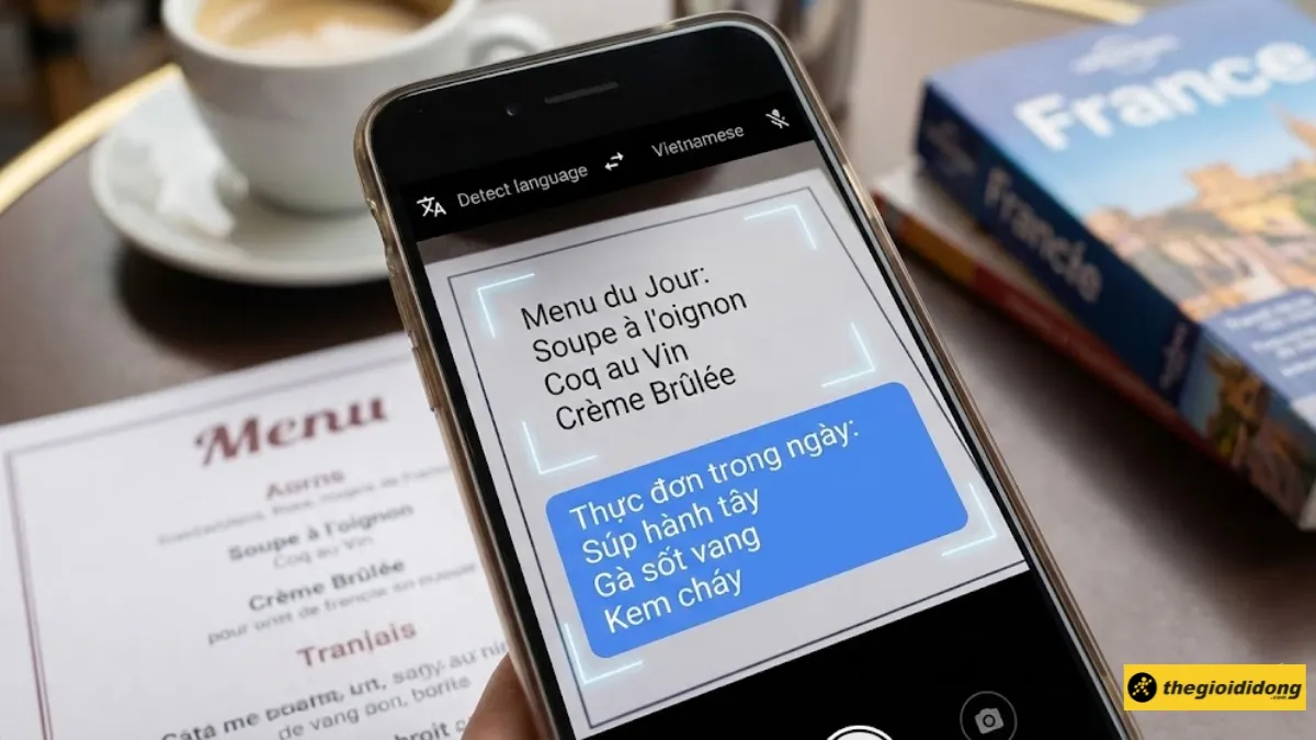 Google Dịch hình ảnh tích hợp trong ứng dụng, hỗ trợ cách dịch ảnh trên máy tính và điện thoại